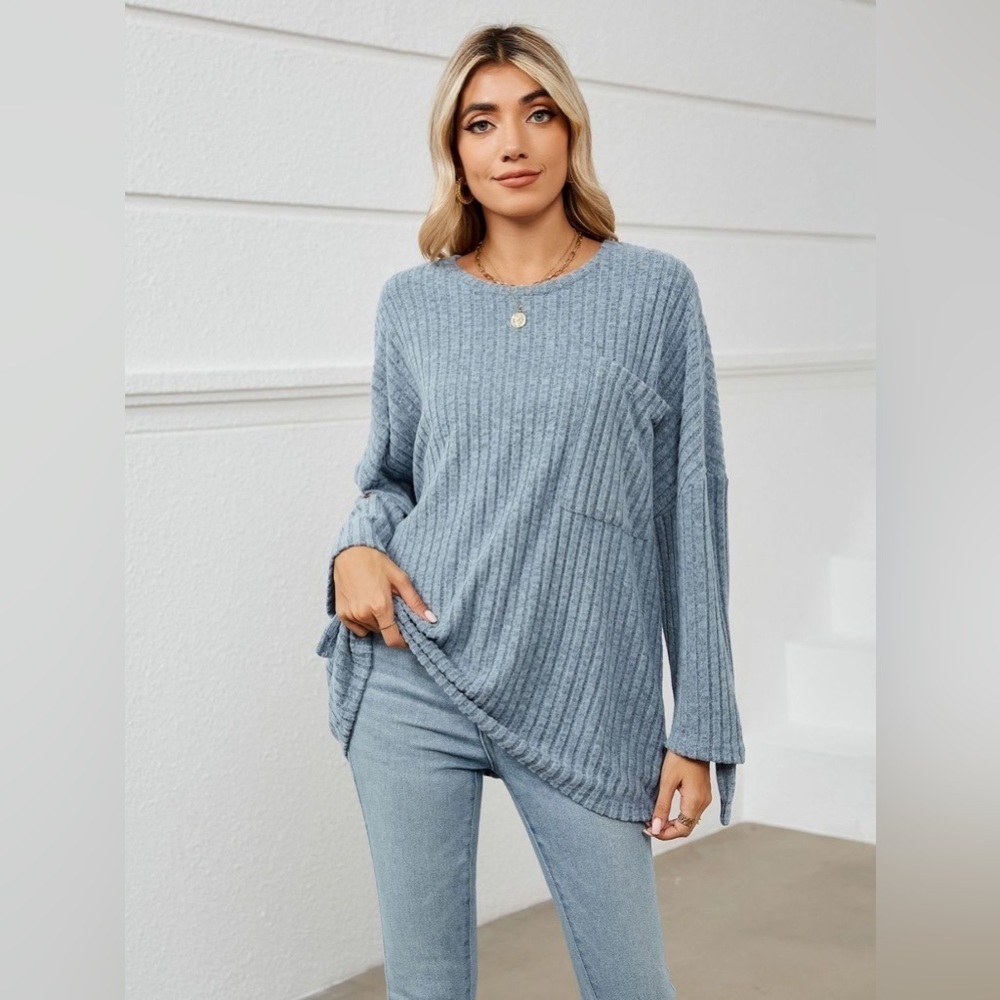 Casual Coziness Long Sleeve Relax T-Shirt
